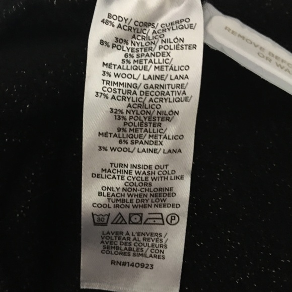 NWT🎉 Black Sparkly Holiday Sweater Dress Sz XL - Picture 12 of 15